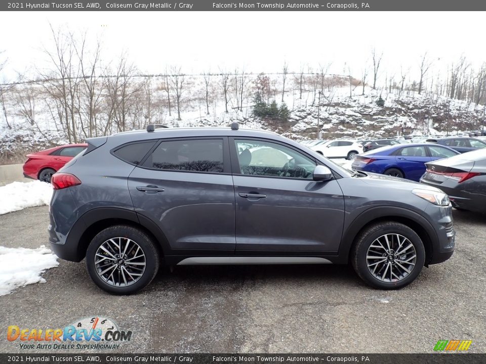2021 Hyundai Tucson SEL AWD Coliseum Gray Metallic / Gray Photo #1