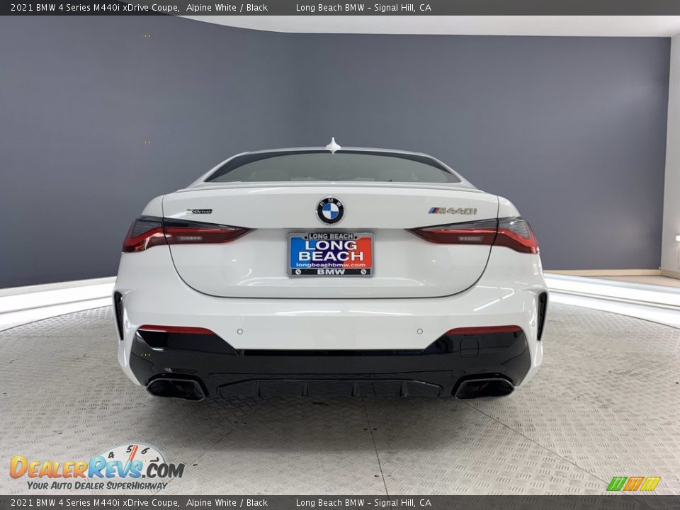 2021 BMW 4 Series M440i xDrive Coupe Alpine White / Black Photo #15