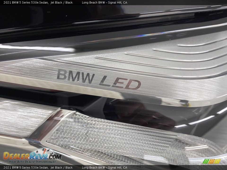 2021 BMW 5 Series 530e Sedan Jet Black / Black Photo #13