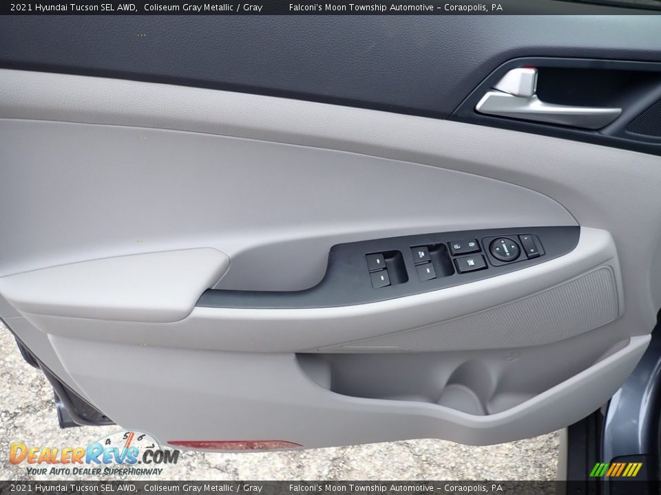 2021 Hyundai Tucson SEL AWD Coliseum Gray Metallic / Gray Photo #11