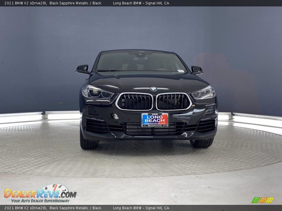 2021 BMW X2 sDrive28i Black Sapphire Metallic / Black Photo #3