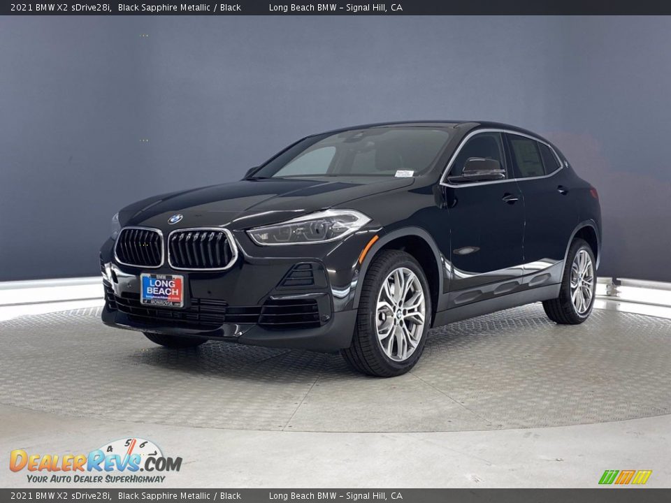 2021 BMW X2 sDrive28i Black Sapphire Metallic / Black Photo #4