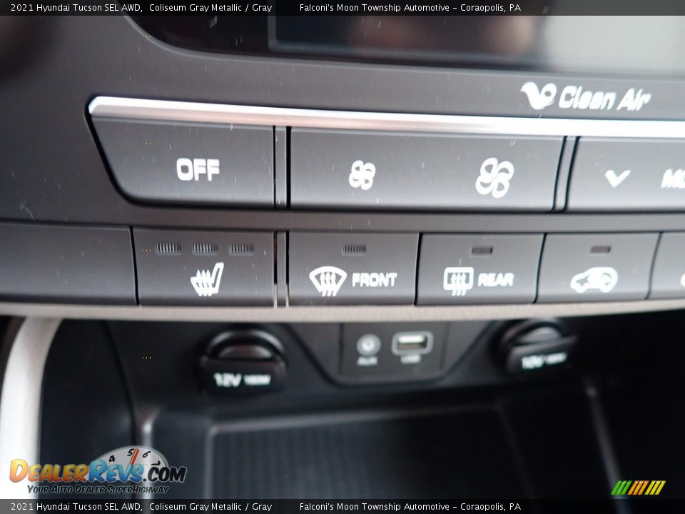 2021 Hyundai Tucson SEL AWD Coliseum Gray Metallic / Gray Photo #15