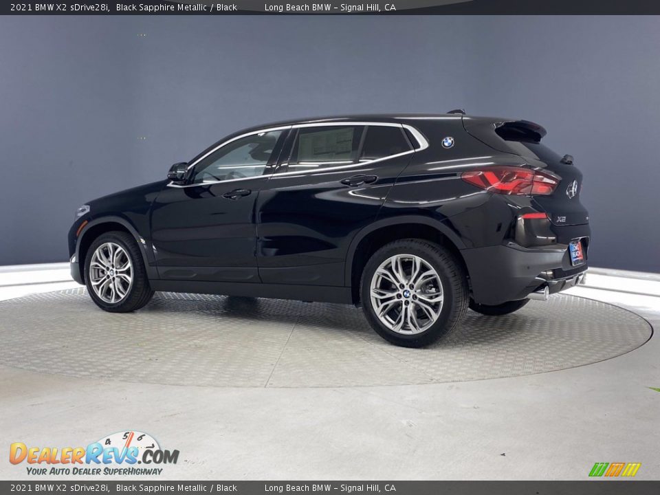 2021 BMW X2 sDrive28i Black Sapphire Metallic / Black Photo #7