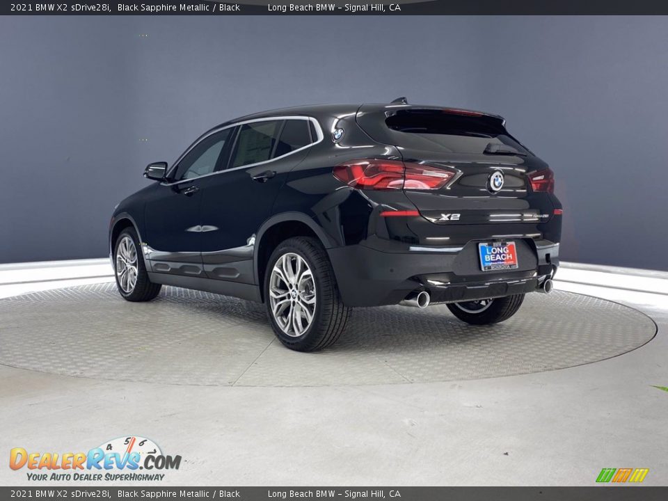 2021 BMW X2 sDrive28i Black Sapphire Metallic / Black Photo #8