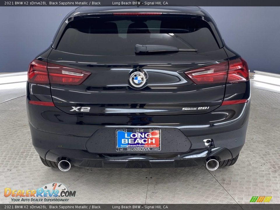 2021 BMW X2 sDrive28i Black Sapphire Metallic / Black Photo #9