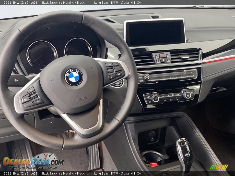 2021 BMW X2 sDrive28i Black Sapphire Metallic / Black Photo #15