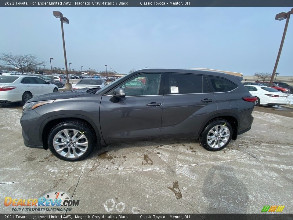 2021 Toyota Highlander Limited AWD Magnetic Gray Metallic / Black Photo #1