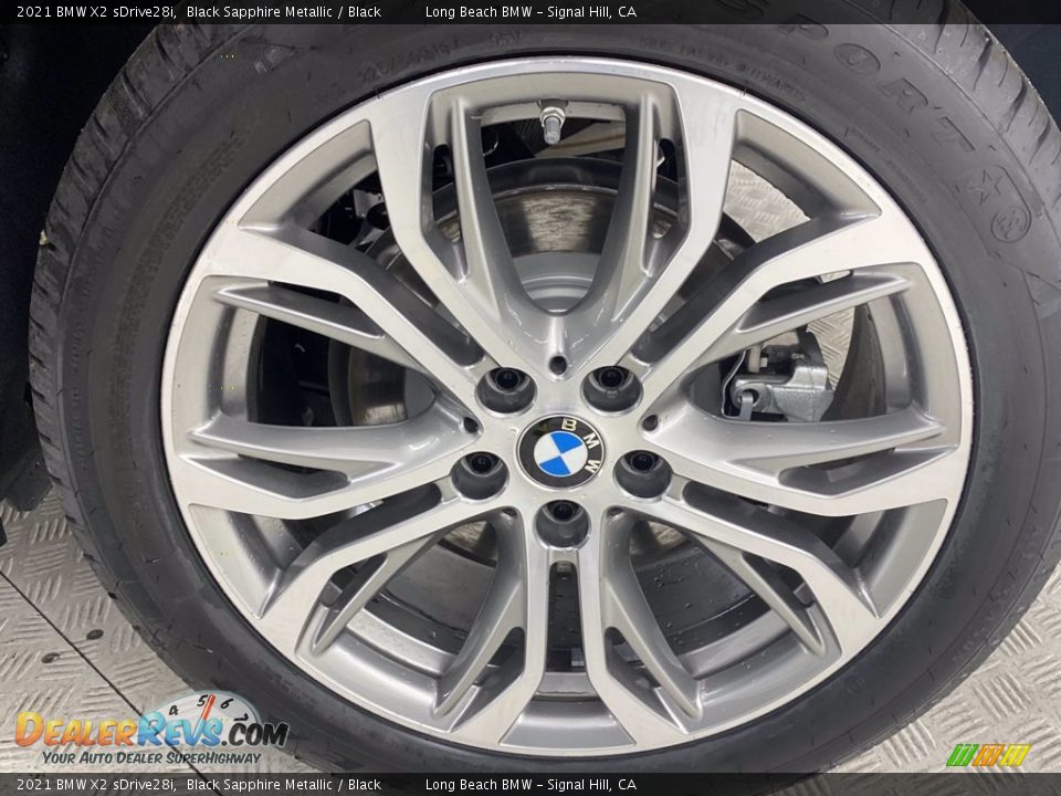 2021 BMW X2 sDrive28i Black Sapphire Metallic / Black Photo #19
