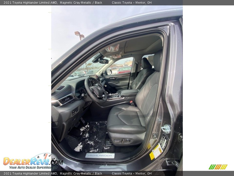 2021 Toyota Highlander Limited AWD Magnetic Gray Metallic / Black Photo #2