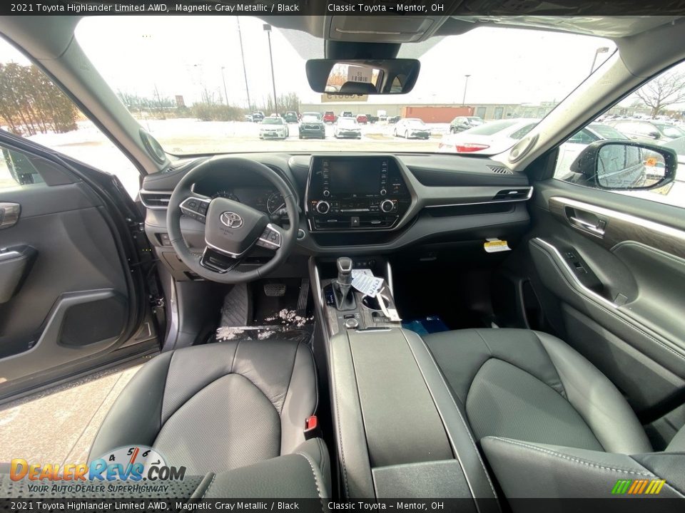 2021 Toyota Highlander Limited AWD Magnetic Gray Metallic / Black Photo #4