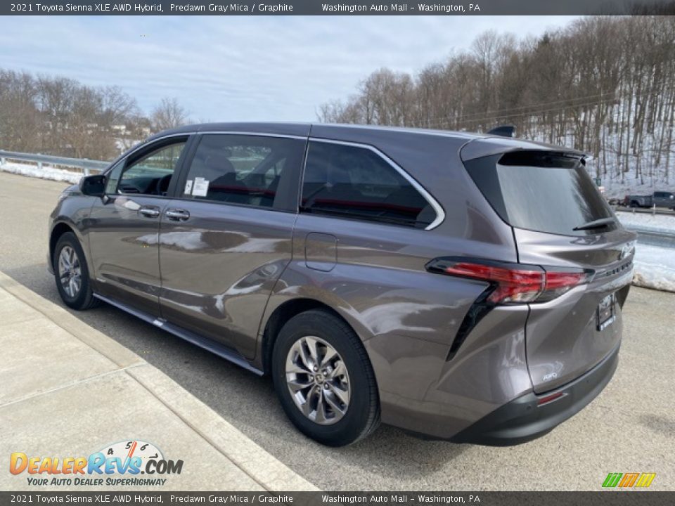 2021 Toyota Sienna XLE AWD Hybrid Predawn Gray Mica / Graphite Photo #2