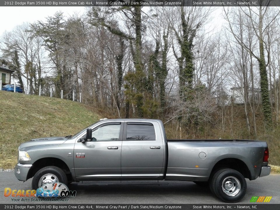 2012 Dodge Ram 3500 HD Big Horn Crew Cab 4x4 Mineral Gray Pearl / Dark Slate/Medium Graystone Photo #1