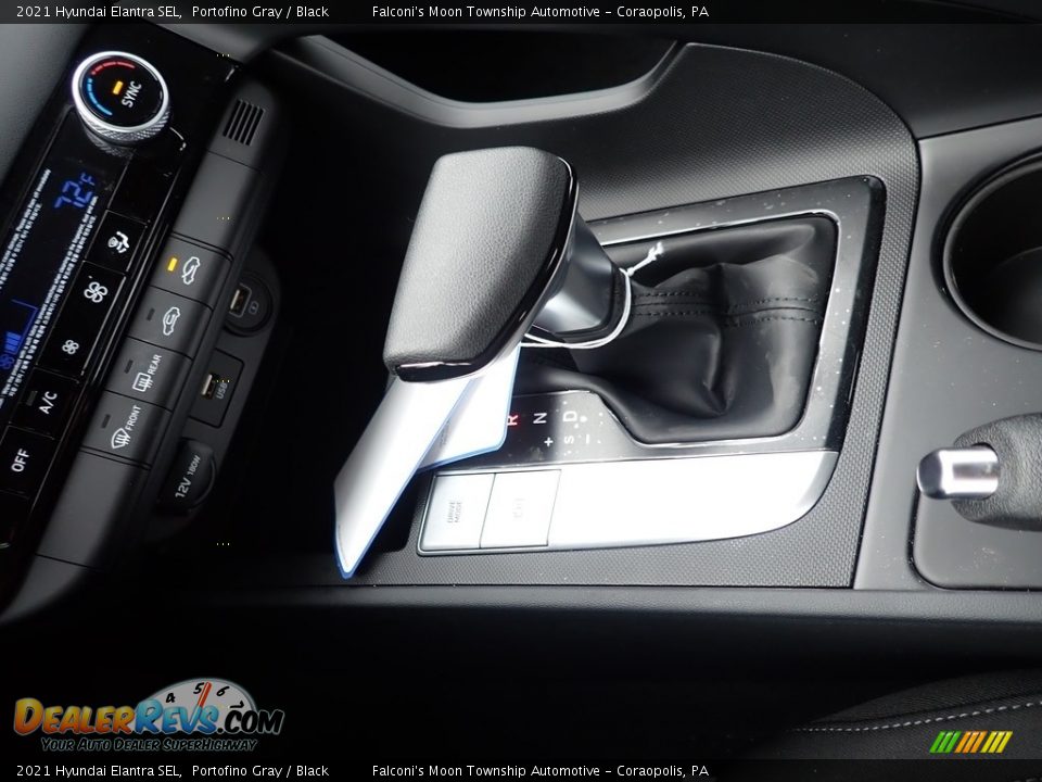 2021 Hyundai Elantra SEL Portofino Gray / Black Photo #14