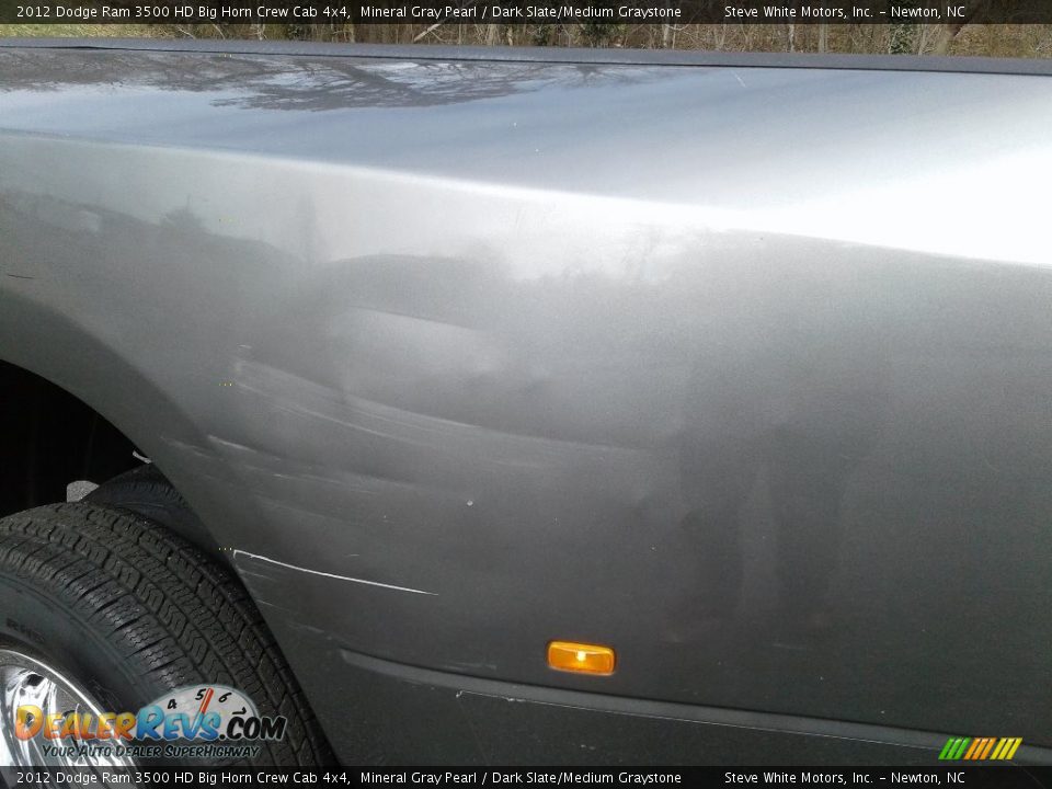 2012 Dodge Ram 3500 HD Big Horn Crew Cab 4x4 Mineral Gray Pearl / Dark Slate/Medium Graystone Photo #7
