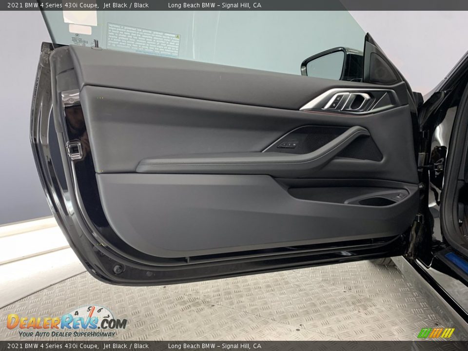 2021 BMW 4 Series 430i Coupe Jet Black / Black Photo #9