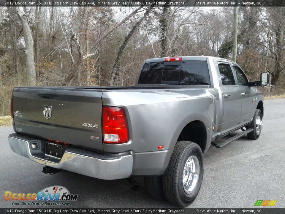 2012 Dodge Ram 3500 HD Big Horn Crew Cab 4x4 Mineral Gray Pearl / Dark Slate/Medium Graystone Photo #8