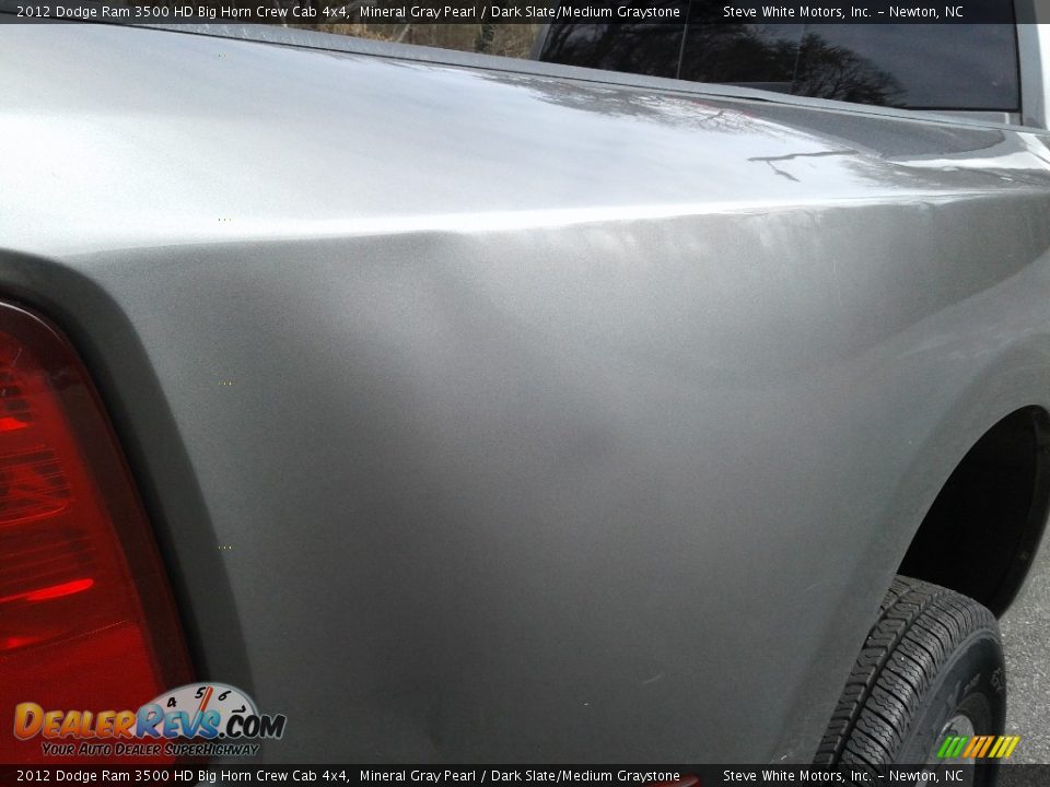 2012 Dodge Ram 3500 HD Big Horn Crew Cab 4x4 Mineral Gray Pearl / Dark Slate/Medium Graystone Photo #9