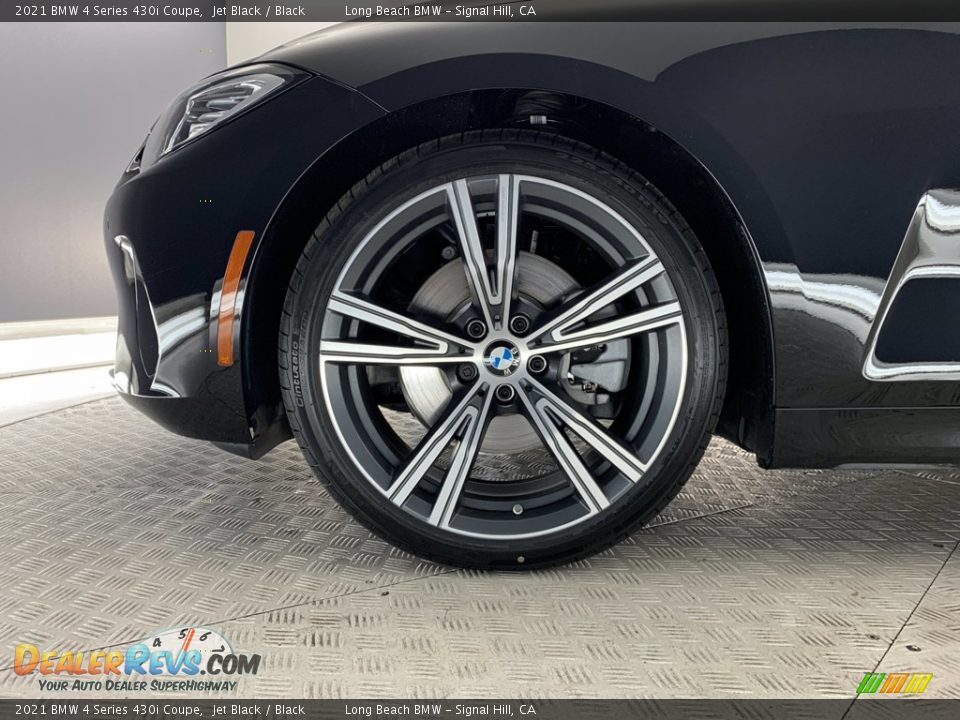 2021 BMW 4 Series 430i Coupe Jet Black / Black Photo #11