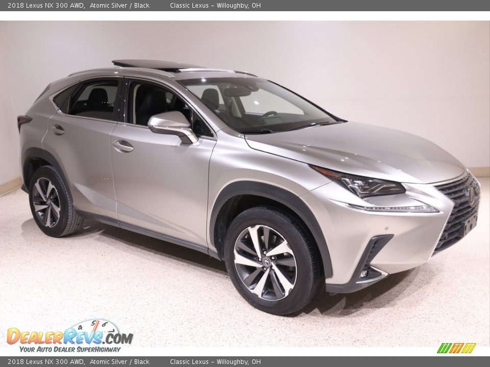 2018 Lexus NX 300 AWD Atomic Silver / Black Photo #1