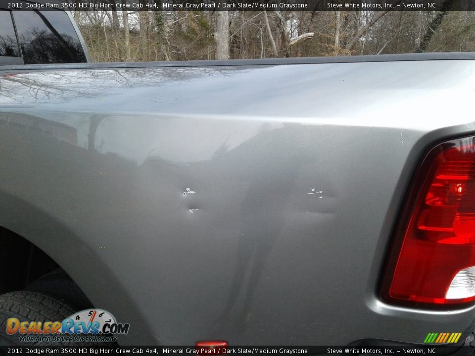 2012 Dodge Ram 3500 HD Big Horn Crew Cab 4x4 Mineral Gray Pearl / Dark Slate/Medium Graystone Photo #14