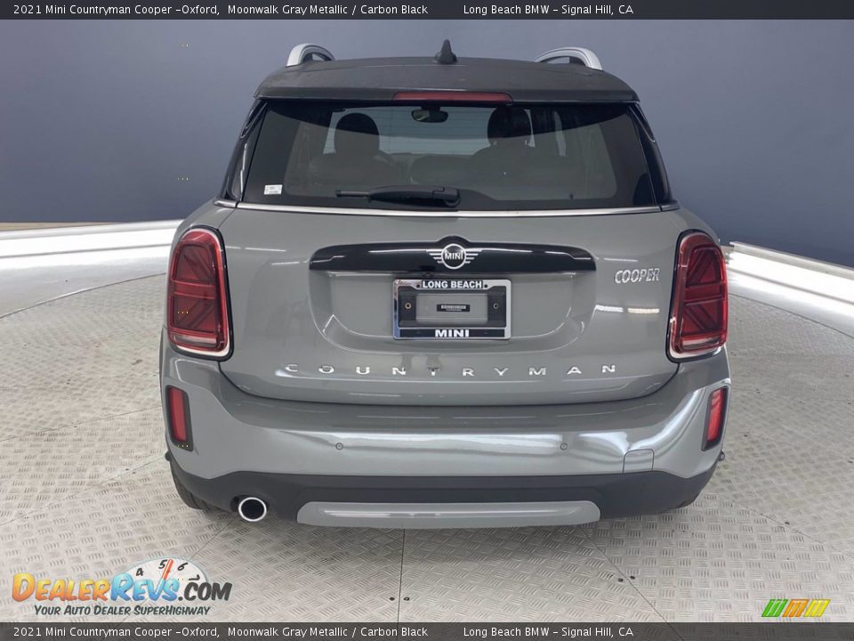 2021 Mini Countryman Cooper -Oxford Moonwalk Gray Metallic / Carbon Black Photo #9