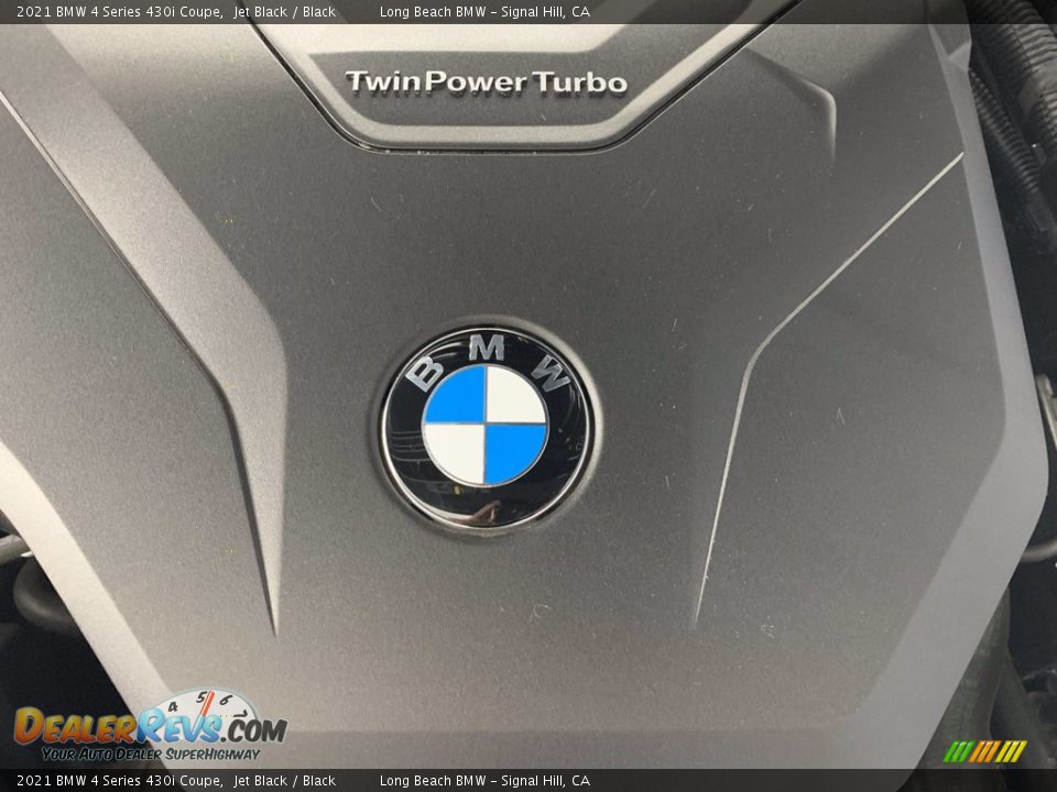 2021 BMW 4 Series 430i Coupe Jet Black / Black Photo #19