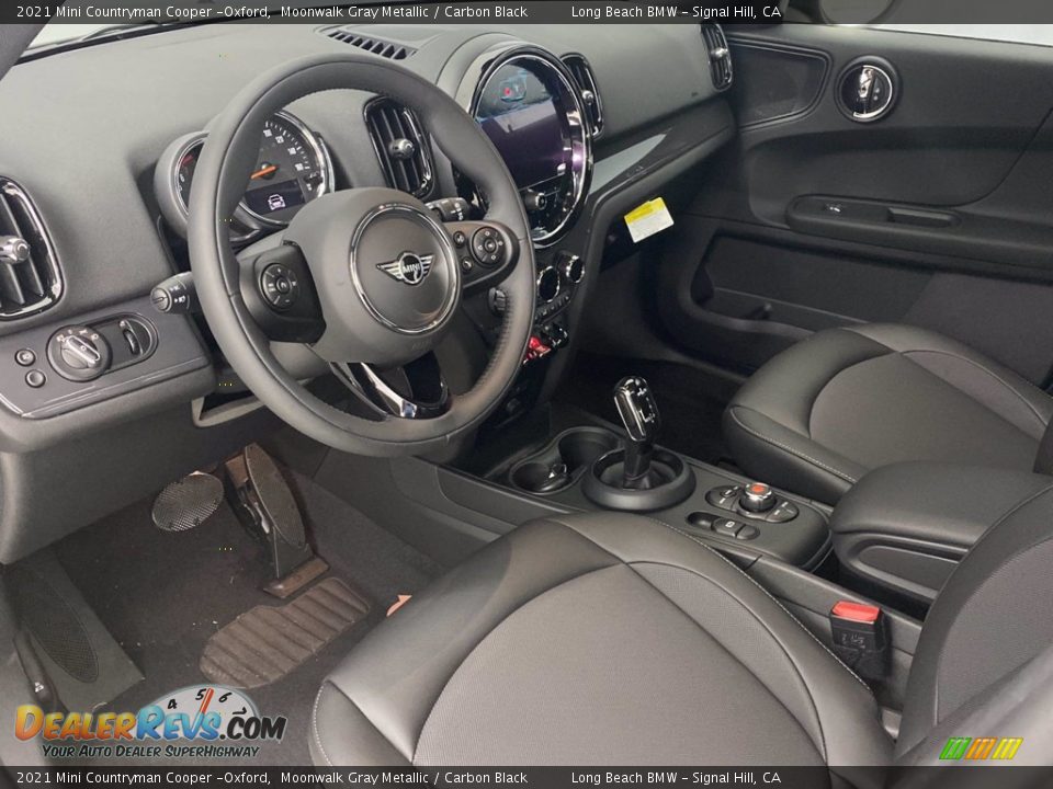 2021 Mini Countryman Cooper -Oxford Moonwalk Gray Metallic / Carbon Black Photo #13