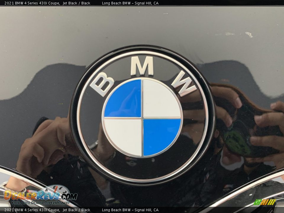 2021 BMW 4 Series 430i Coupe Jet Black / Black Photo #21