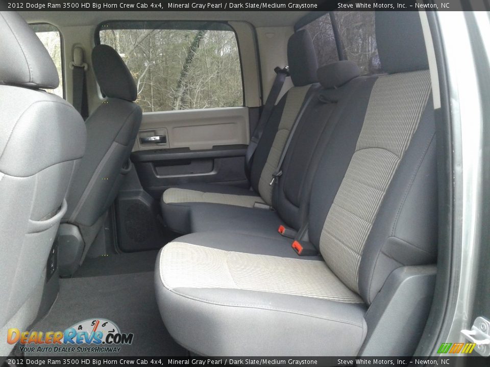 2012 Dodge Ram 3500 HD Big Horn Crew Cab 4x4 Mineral Gray Pearl / Dark Slate/Medium Graystone Photo #21