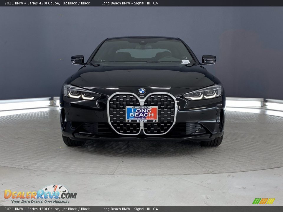 2021 BMW 4 Series 430i Coupe Jet Black / Black Photo #23