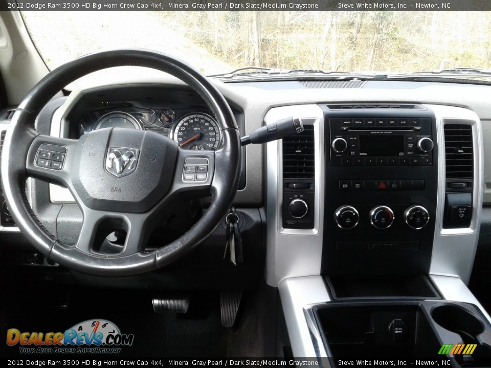 2012 Dodge Ram 3500 HD Big Horn Crew Cab 4x4 Mineral Gray Pearl / Dark Slate/Medium Graystone Photo #22