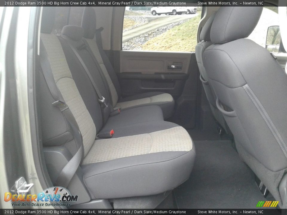 2012 Dodge Ram 3500 HD Big Horn Crew Cab 4x4 Mineral Gray Pearl / Dark Slate/Medium Graystone Photo #23