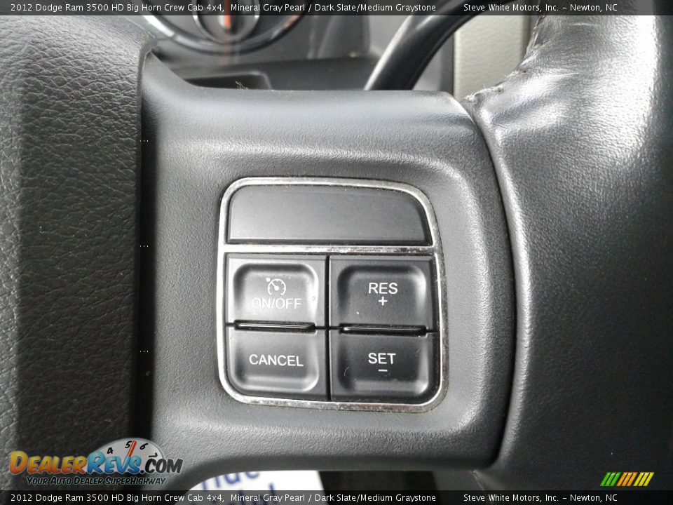 2012 Dodge Ram 3500 HD Big Horn Crew Cab 4x4 Mineral Gray Pearl / Dark Slate/Medium Graystone Photo #26