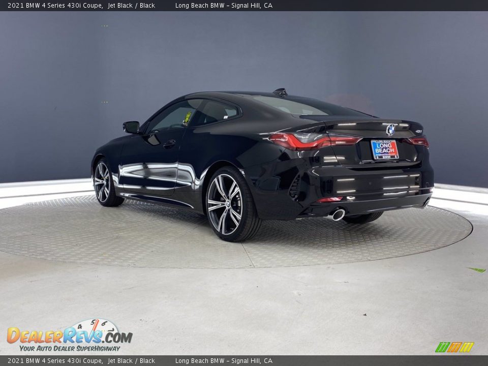 2021 BMW 4 Series 430i Coupe Jet Black / Black Photo #10