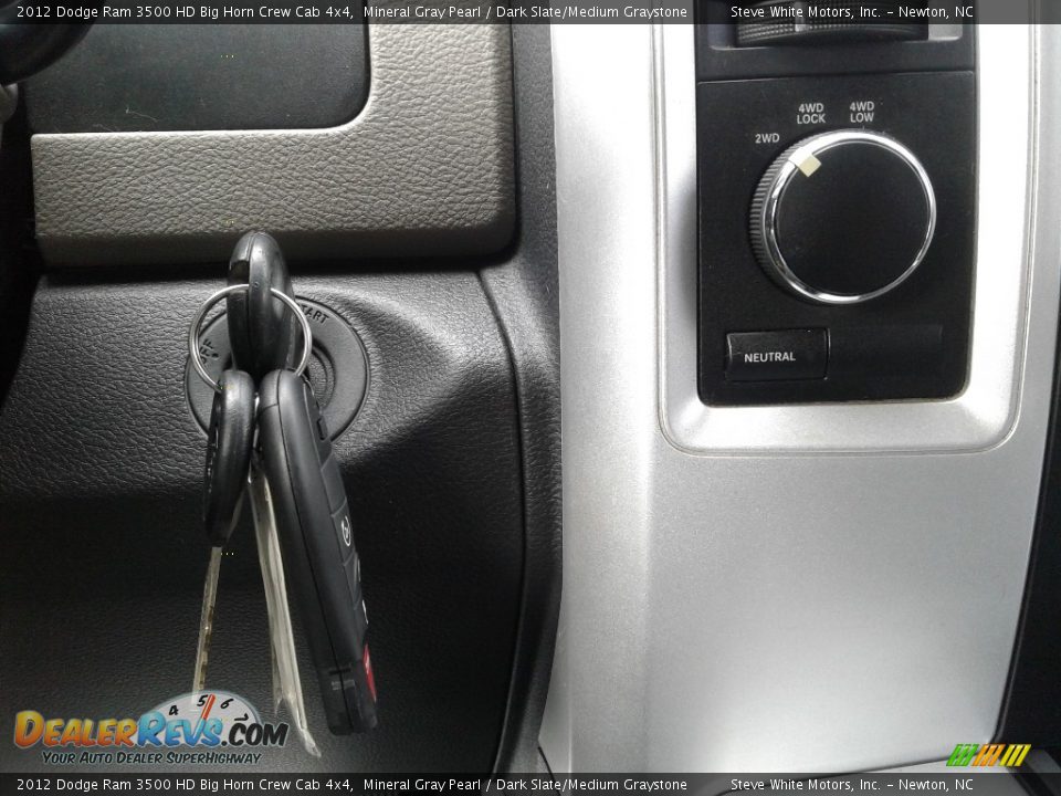 2012 Dodge Ram 3500 HD Big Horn Crew Cab 4x4 Mineral Gray Pearl / Dark Slate/Medium Graystone Photo #28