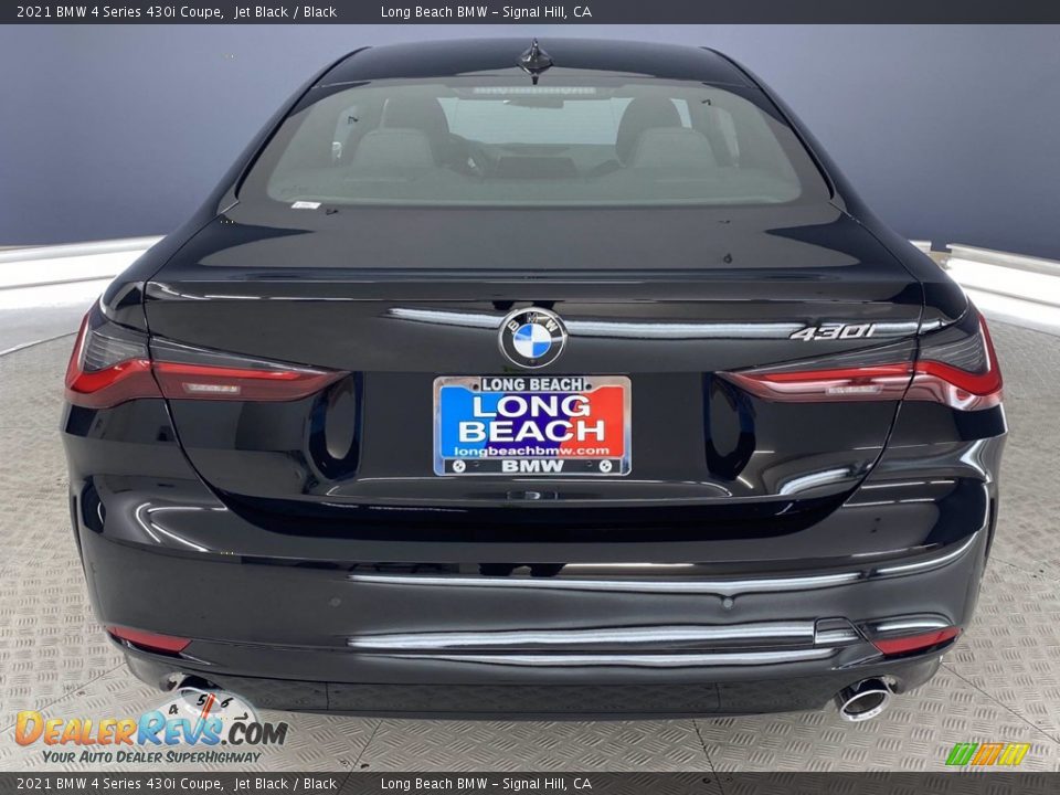 2021 BMW 4 Series 430i Coupe Jet Black / Black Photo #11