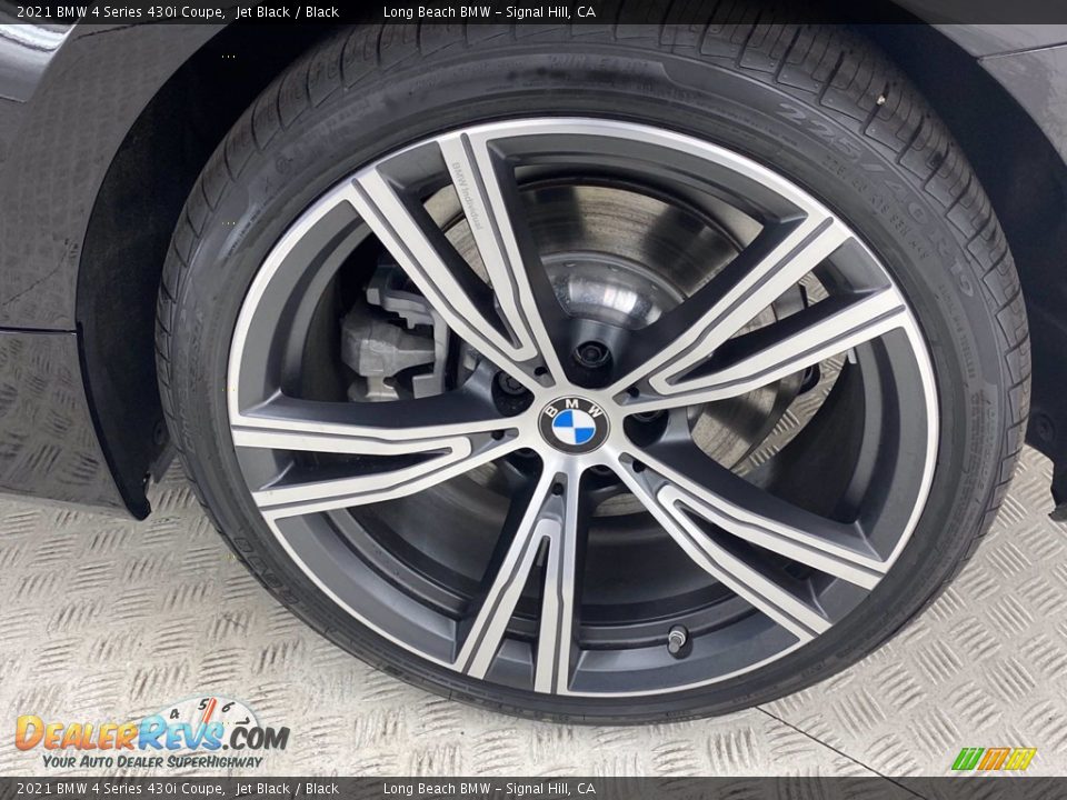 2021 BMW 4 Series 430i Coupe Jet Black / Black Photo #13