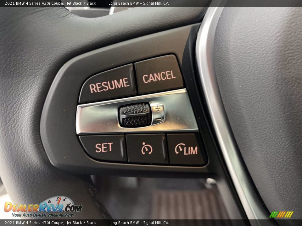 2021 BMW 4 Series 430i Coupe Jet Black / Black Photo #15