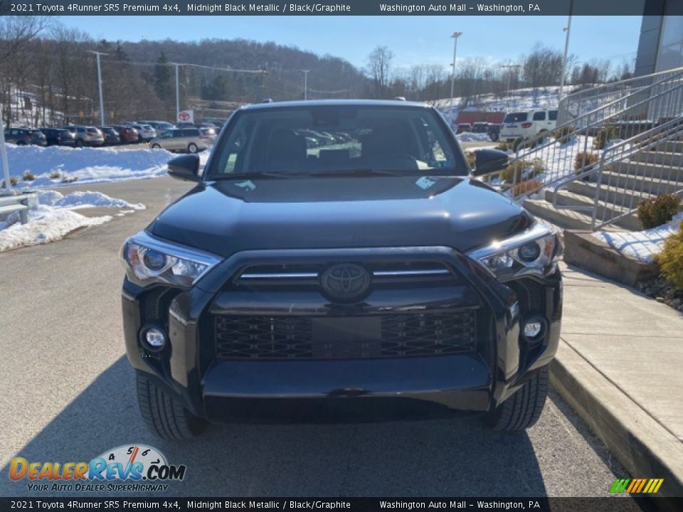 2021 Toyota 4Runner SR5 Premium 4x4 Midnight Black Metallic / Black/Graphite Photo #12