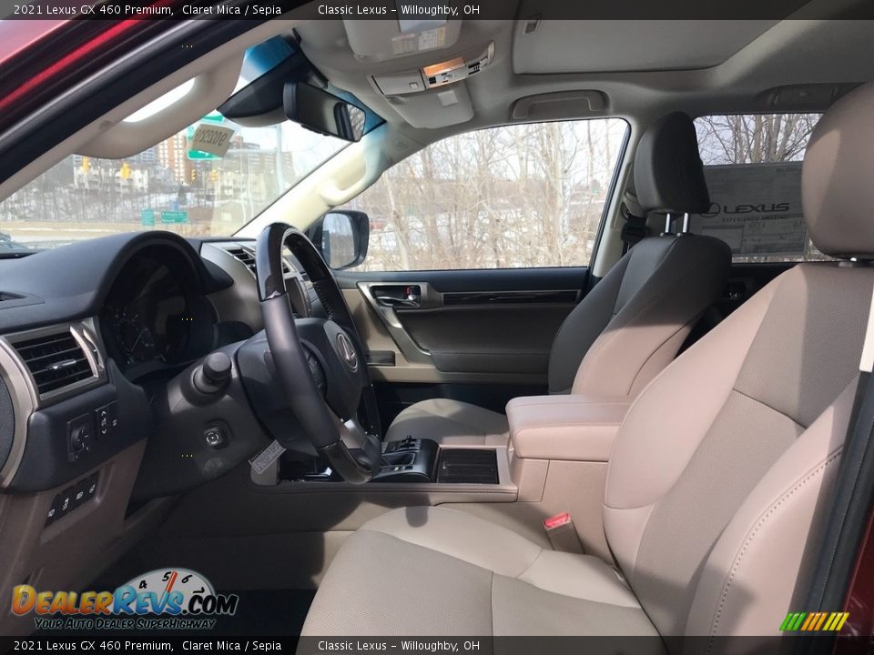 2021 Lexus GX 460 Premium Claret Mica / Sepia Photo #2