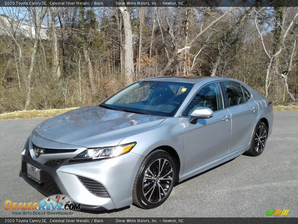 2020 Toyota Camry SE Celestial Silver Metallic / Black Photo #2