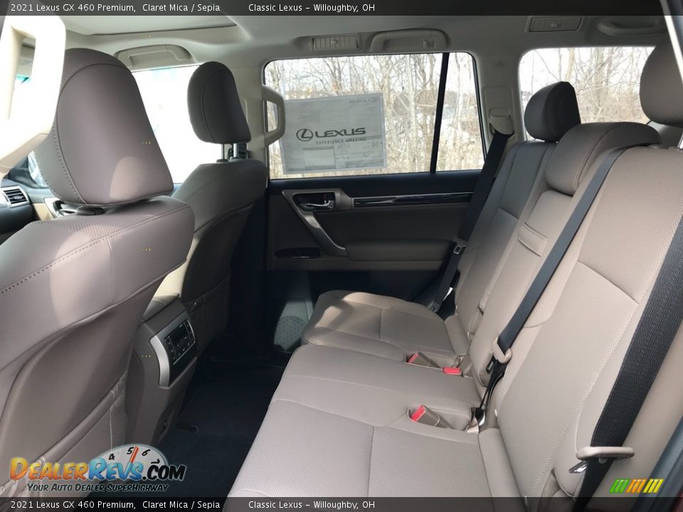 2021 Lexus GX 460 Premium Claret Mica / Sepia Photo #3
