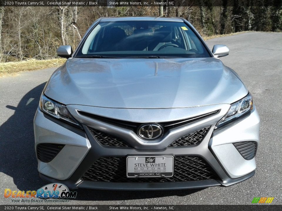 2020 Toyota Camry SE Celestial Silver Metallic / Black Photo #3