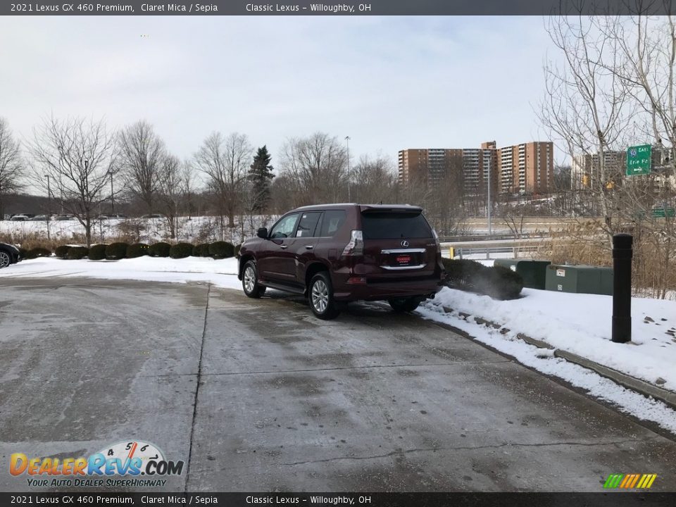 2021 Lexus GX 460 Premium Claret Mica / Sepia Photo #4