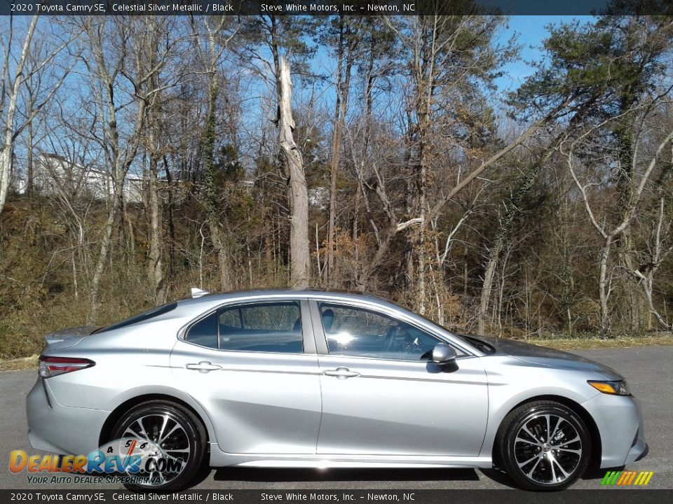 2020 Toyota Camry SE Celestial Silver Metallic / Black Photo #5