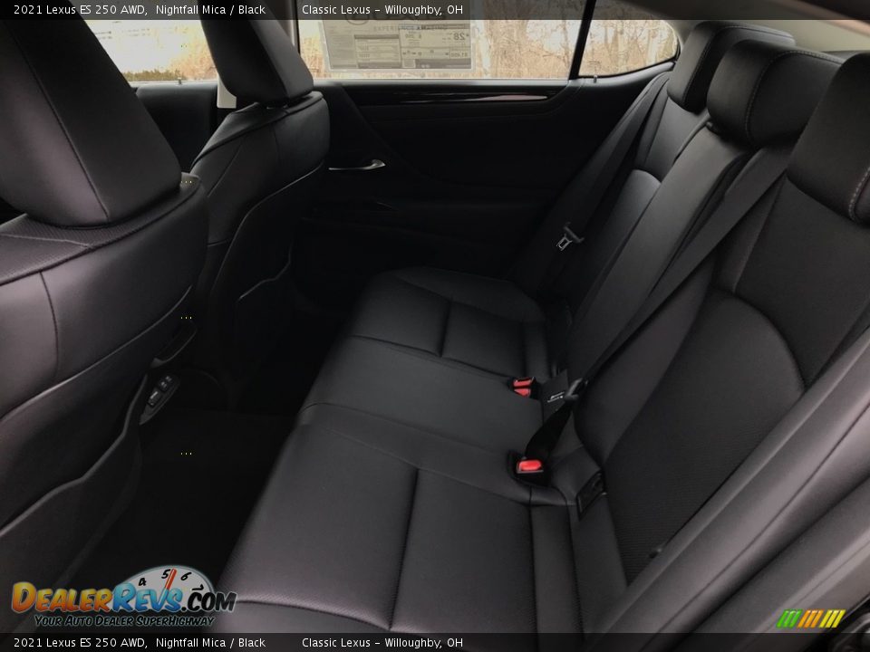 2021 Lexus ES 250 AWD Nightfall Mica / Black Photo #3