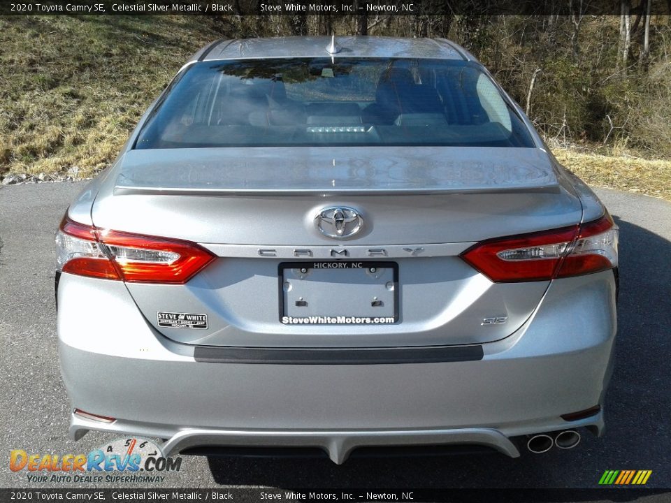 2020 Toyota Camry SE Celestial Silver Metallic / Black Photo #7