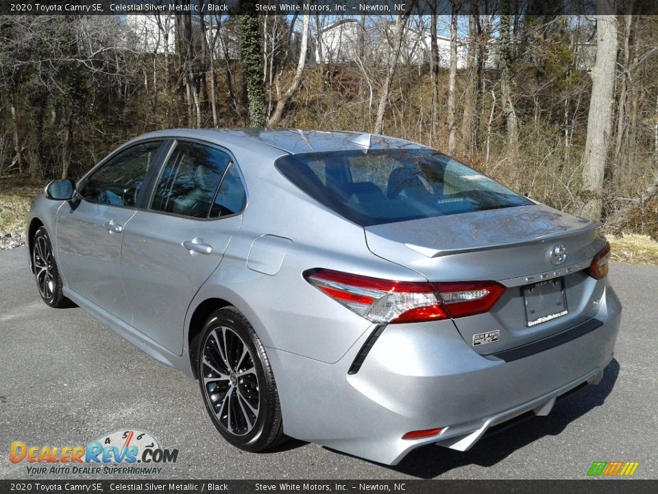 2020 Toyota Camry SE Celestial Silver Metallic / Black Photo #8