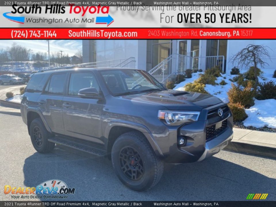 2021 Toyota 4Runner TRD Off Road Premium 4x4 Magnetic Gray Metallic / Black Photo #1